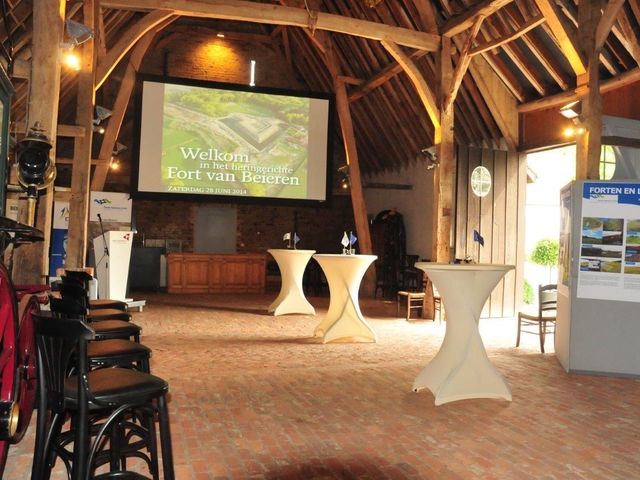 FORT VAN BEIEREN De historische 17de eeuwse schuur is te huur.